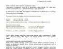 Vyjádření k aktuální situaci - podzim